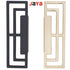 JAYA Zinc Alloy 32 64 96mm Cabinets Dresser Wardrobe Drawer Door Brushed Brass / Black Symmetrical Pulls Handles Knob