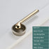 JAYA Zinc Alloy Cabinet Drawer Handle Note Shape Handles  Black Small Cabinet Kitchen Door  ZINC ALLOY DOOR DRAWER KNOB