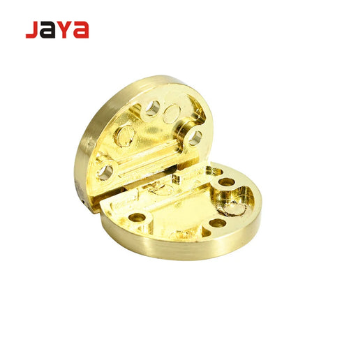 JAYA Zinc Alloy Wholesale Semicircle 180 Degree Folding Round Table Thickened Furniture Cabinet Flap Hinges