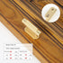 JAYA Zinc Handle Modern Simple Gold Drawer Cabinet Furniture Hardware Single Hole Door Handle