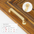 JAYA Zinc Handle Modern Simple Gold Drawer Cabinet Furniture Hardware Single Hole Door Handle