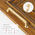 JAYA Zinc Handle Modern Simple Gold Drawer Cabinet Furniture Hardware Single Hole Door Handle