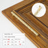 JAYA Zinc Handle Modern Simple Gold Drawer Cabinet Furniture Hardware Single Hole Door Handle