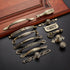 JAYA cupboard handles Antique handle bronze European zinc alloy wardrobe kitchen handle