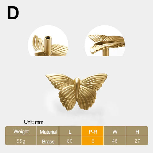 Jaya Cabinet Drawer Pure Copper Fish Handle Light Luxury Porch Cabinet Door Rose Brass Handle