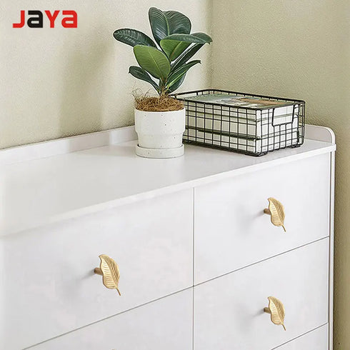 Jaya Cabinet Drawer Pure Copper Fish Handle Light Luxury Porch Cabinet Door Rose Brass Handle