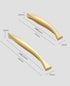 Modern Simple, Zinc Alloy Handle New Style Fish Tail Type Handle Cabinet Drawer Secret Door, Furniture Accessories Handle