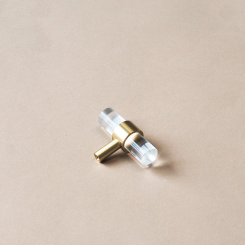 Nordic Creative Crystal Single Cupboard Handles Cabinet Wardrobe Colored Crystal Brass Drawer Handle