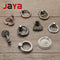 JAYA European Drawer Single Hole Handle Wardrobe Cabinet Bronze Pull Knob Chinese Antique Black Hanging Ring Cabinet Door Handle