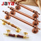 JAYA  Luxury Solid Wood Zinc Alloy Cabinet Door Wardrobe Handle Furniture Drawer Hardware Handle